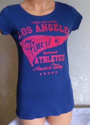 Футболка, бархатный принт, america today, m