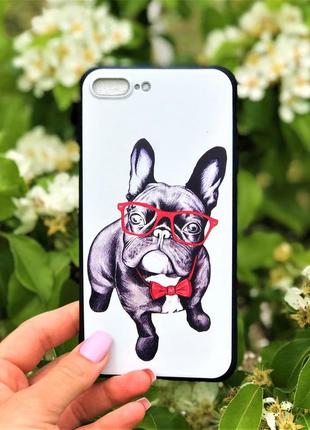 Силіконовий чохол накладка для iphone 7+ / 8+ стиляга