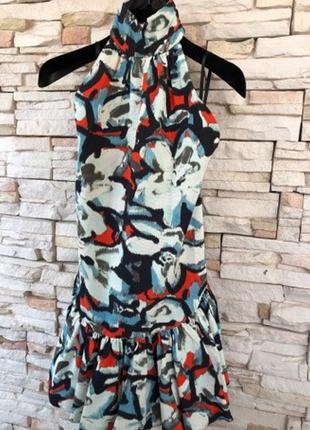 Яскраве міні сукня milly з відкритою спинкою