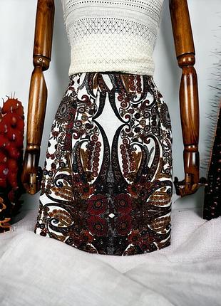 Разноцветная принтованная юбка see by chloè