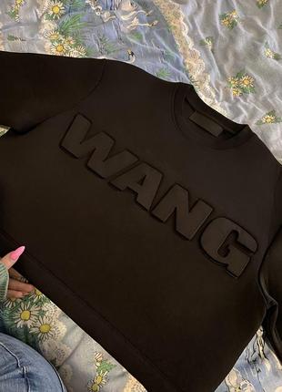 Кофта світшот alexander wang та h&m коллаборацияция4 фото