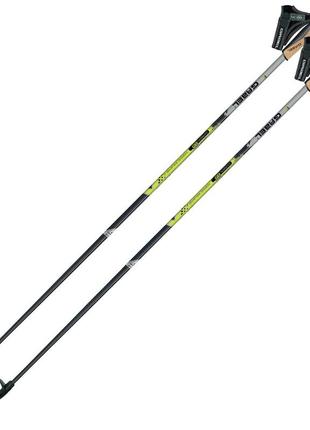 Палиці для скандинавської ходьби gabel x-5 black/yellow 125 (7008351131250)