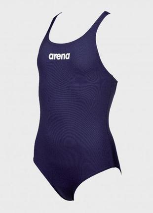 Купальник для девочек arena g solid swim pro jr синий дет 140см 2a263-075-140