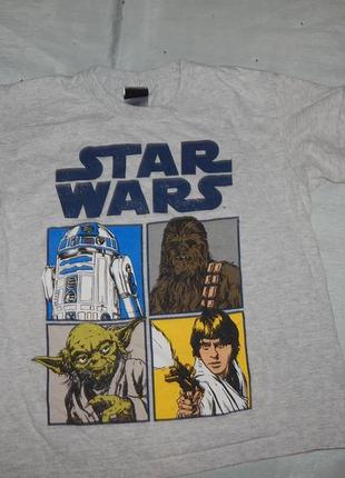Футболка на мальчика 8-9 лет 134см star wars