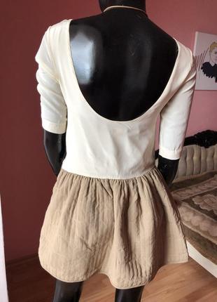 Платье шелк,с открытой спинкой,  размер s-m4 фото