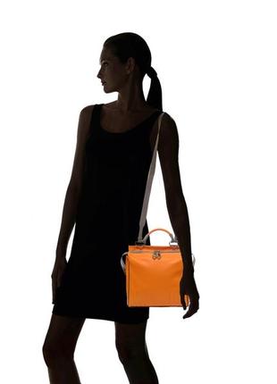 Модная женская кожаная сумка кросс-боди, очень мягкая итальянская кожа.1 фото