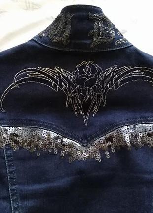 Джинсовая рубашка курка raw