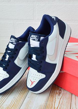 Женские кожаные кроссовки nike air jordan #найк