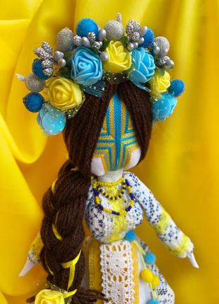 Лялька українка, лялька ручної роботи, сувенірна лялька, лялька подарунок, лялька інтер'єрна,2 фото