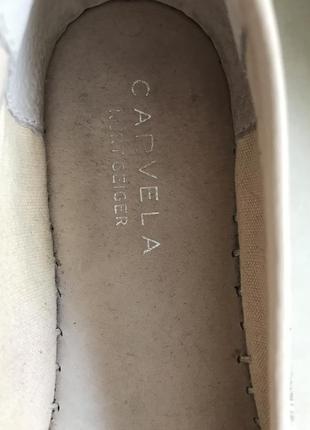 Туфли кожаные стильные модные дорогой бренд carvela  kurt geiger  размер 374 фото