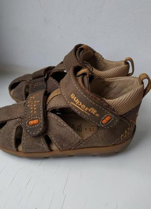 Кожаные босоножки сандалии superfit 24р. 14.5 см.3 фото
