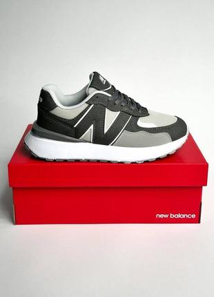 Мужские кроссовки new balance running grey3 фото