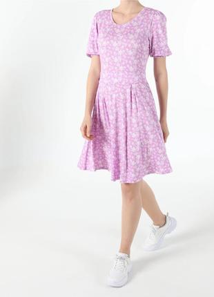 🌸сукня жіноча бузкова класичного крою