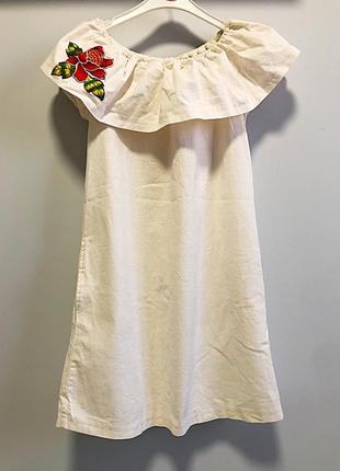Шикарна сукня вишиванка льонова7 фото