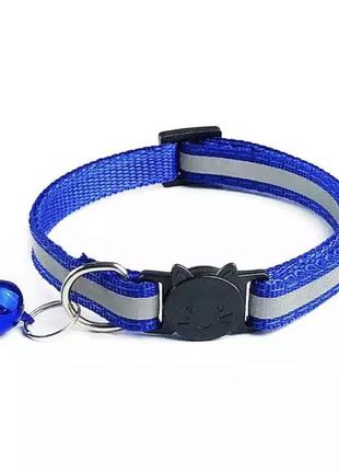 Ошейник для собак и котов blue 19-32 cm