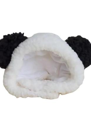 Шапка с ушками для кошек и собак white pet weight 2-4.5 kg7 фото