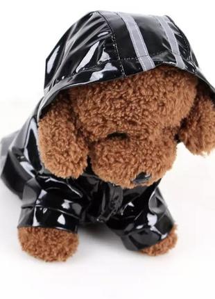 Дождевик для собак pet fashion juicy black size s2 фото