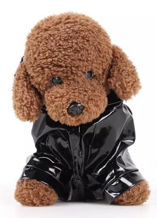 Дождевик для собак pet fashion juicy black size s3 фото