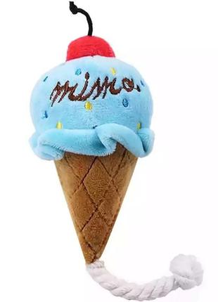 Іграшка жувальна для собак blue ice cream5 фото