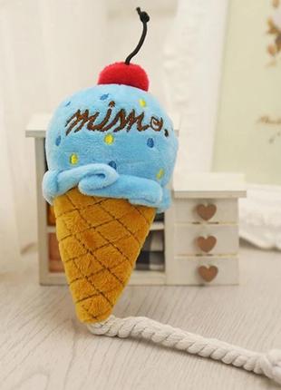 Іграшка жувальна для собак blue ice cream3 фото