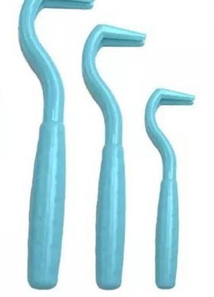 Пінцет для видалення кліщів і бліх у собак blue