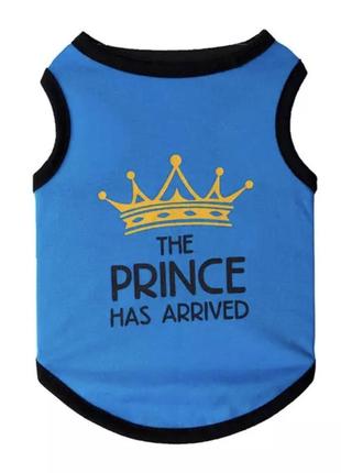 Футболка для собак prince blue size xs