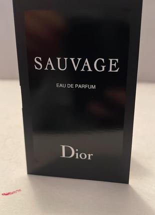 Sauvacge dior edp 1,0 ml