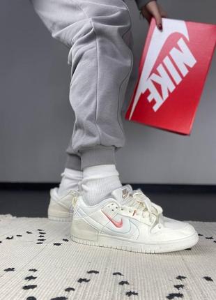 Кросівки nike dunk low disrupt 2 wmns "pale ivory"5 фото