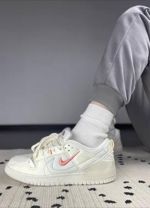 Кросівки nike dunk low disrupt 2 wmns "pale ivory"9 фото