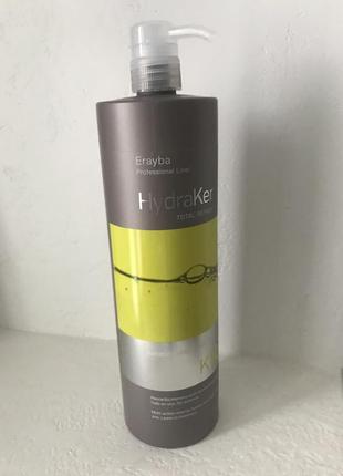 Маска для волосся erayba hydraker k10 keratin total mask кератин + арганова олія 10 в 1, 1000 мл