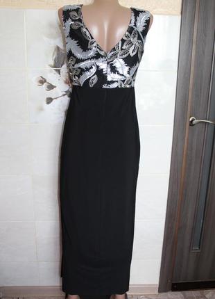 Нарядное  платье с вышивкой wallis в идеальном состоянии m4 фото