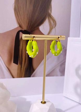 Брендовые серьги