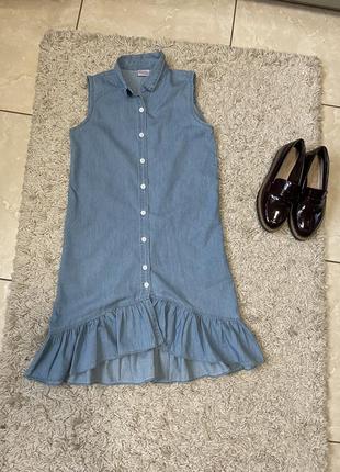 Плаття джинсове