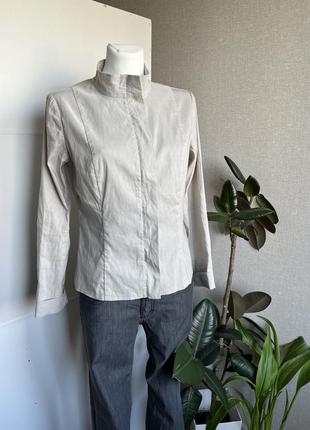 Куртка льон sarah pacini