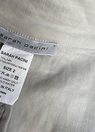 Куртка льон sarah pacini 7