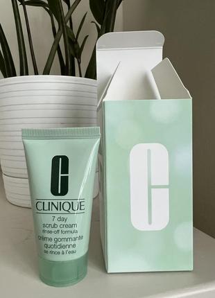 Clinique скраб для обличчя