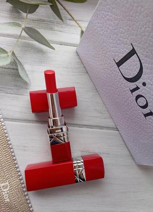 Стійка зволожувальна помада для губ rouge dior ultra rouge2 фото