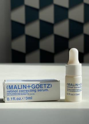 Омолоджуюча сироватка з ретинолом malin + goetz retinol correcting serum