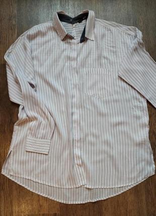 Літня  сорочка  оверсайз у смужку ltb