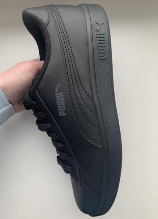 Кроссовки puma smash v2 l black3 фото