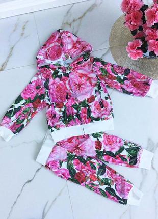 В наличии костюмчик в стиле dolce&amp;gabbana на девочку на 6-9 мес