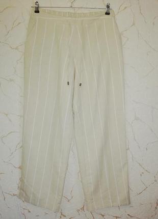 Брюки в полоску casual