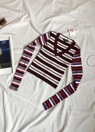 Топ водолазка рубчик