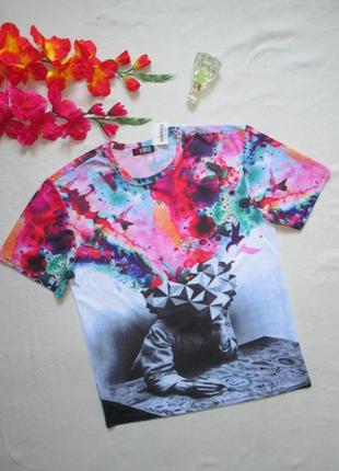 Оригінальна футболка принт абстракція reverse німеччина