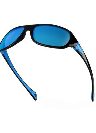 Детские очки 500 для туризма, поляризационные, кат. 4 – синие2 фото