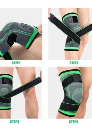 Спортивный наколенник бандаж коленного сустава knee support4 фото