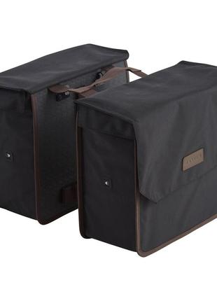 Подвійна сумка , 500 2×20 л - чорна