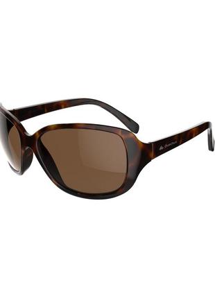 Жіночі сонцезахисні окуляри 530w для гірського туризму, кат. 3 - коричневі1 фото