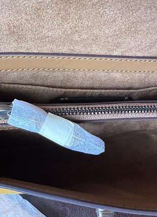 Сумка coach жовта 6