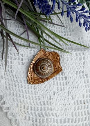 3 класс💫 армейская солдатская классность нагрудный знак ссср брошь латунь эмали...